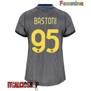 Inter Milan Alessandro Bastoni #95 Terza Maglia Femmina 2026-27 Manica Corta